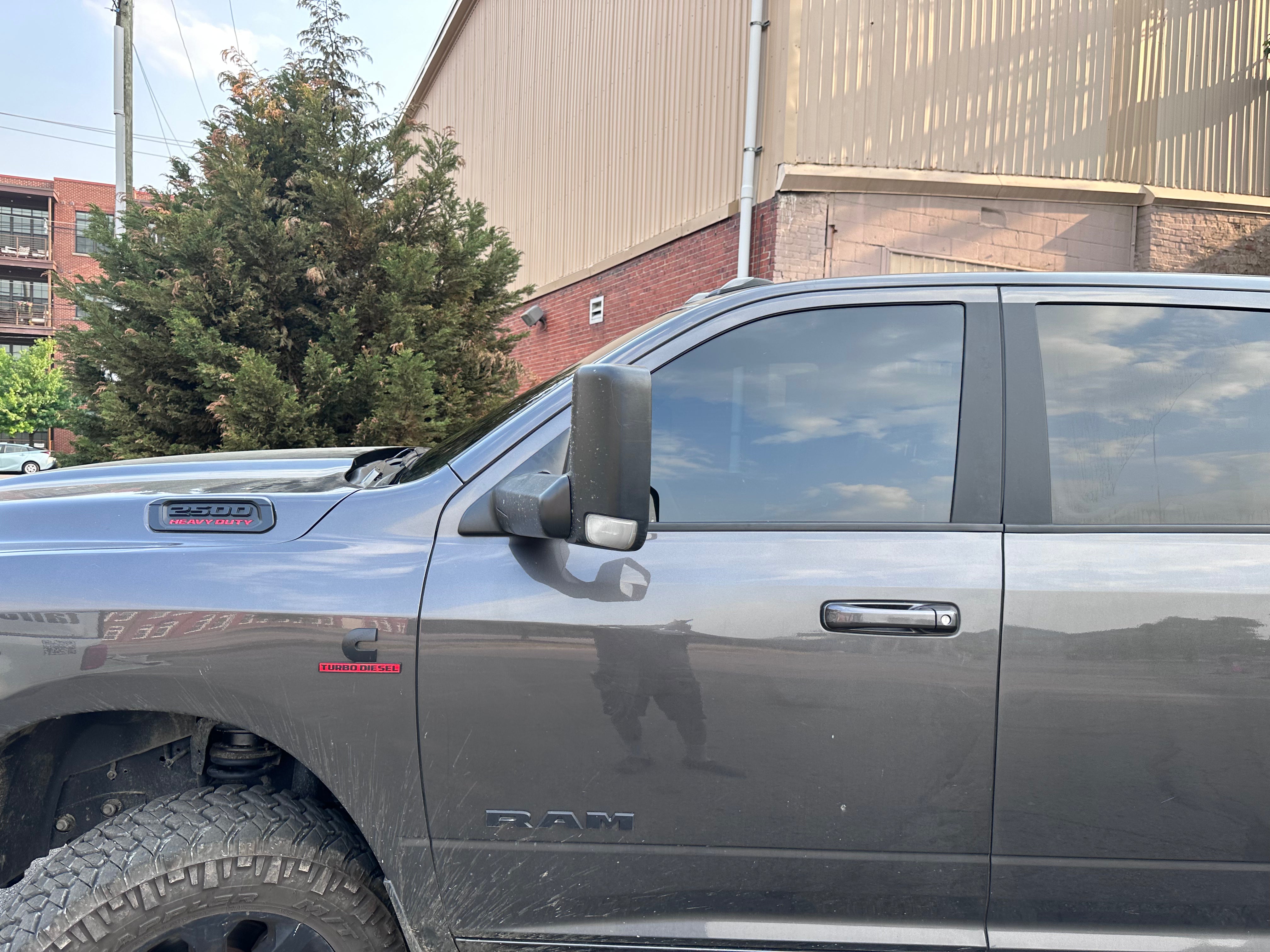 Pickup truck tinting service