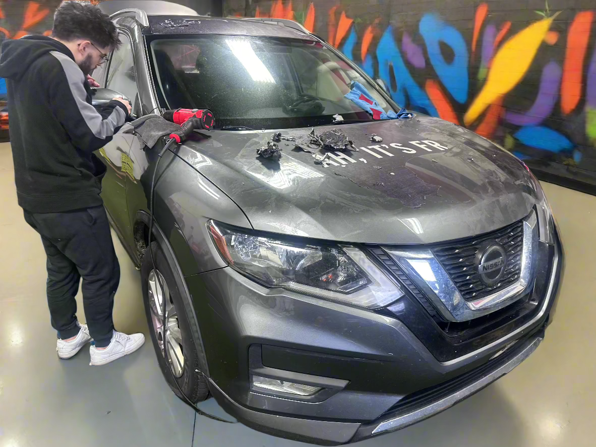 Full Vinyl Wrap Removal Service