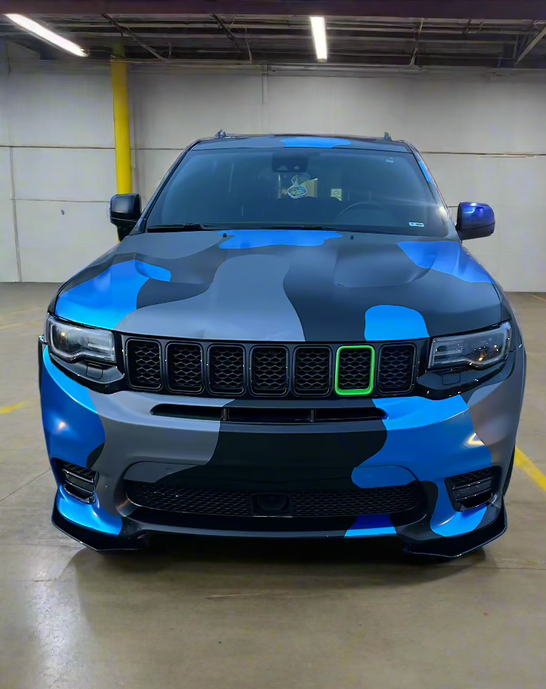 wrapped suv