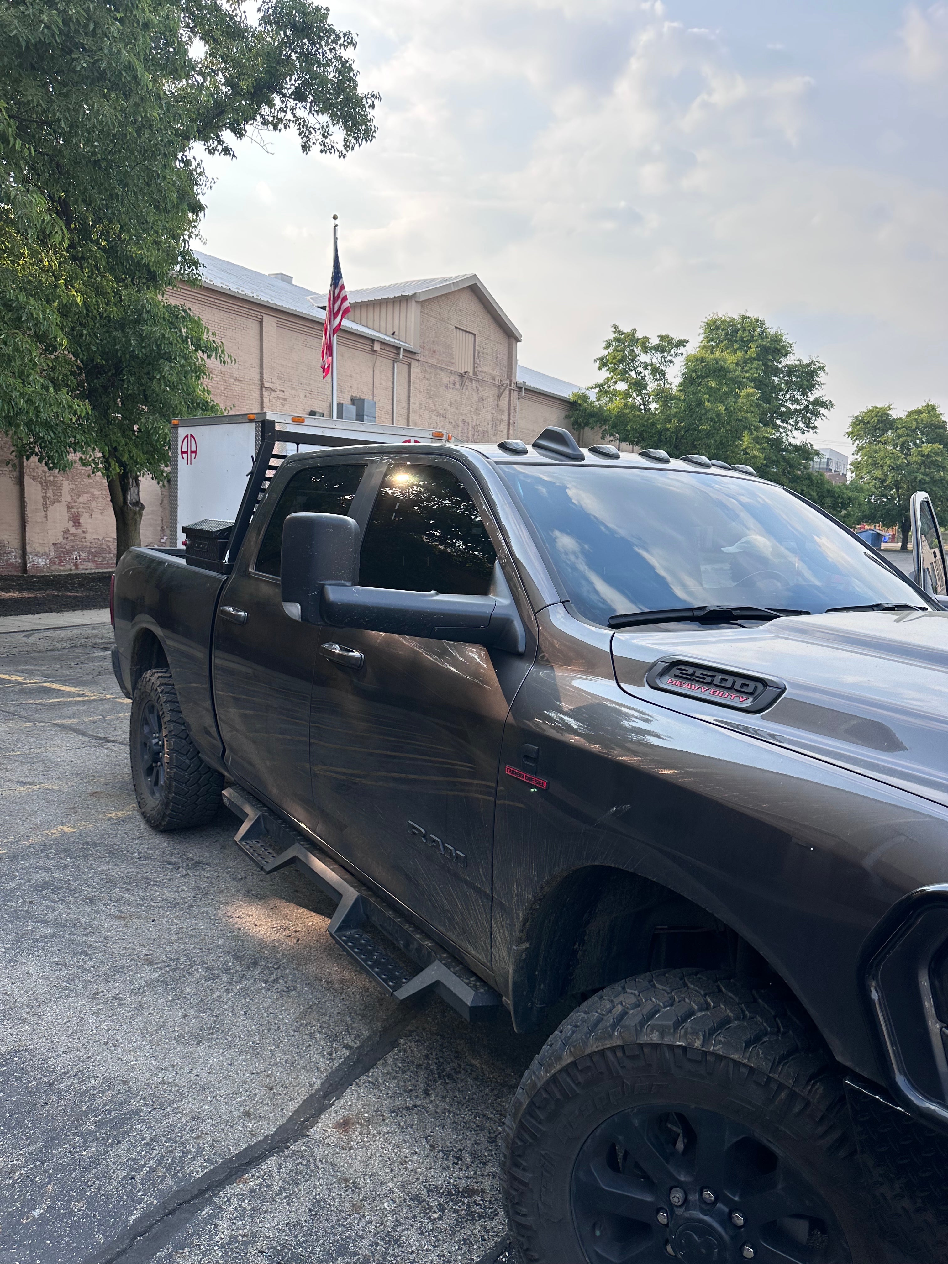 Commercial pick up Tint
