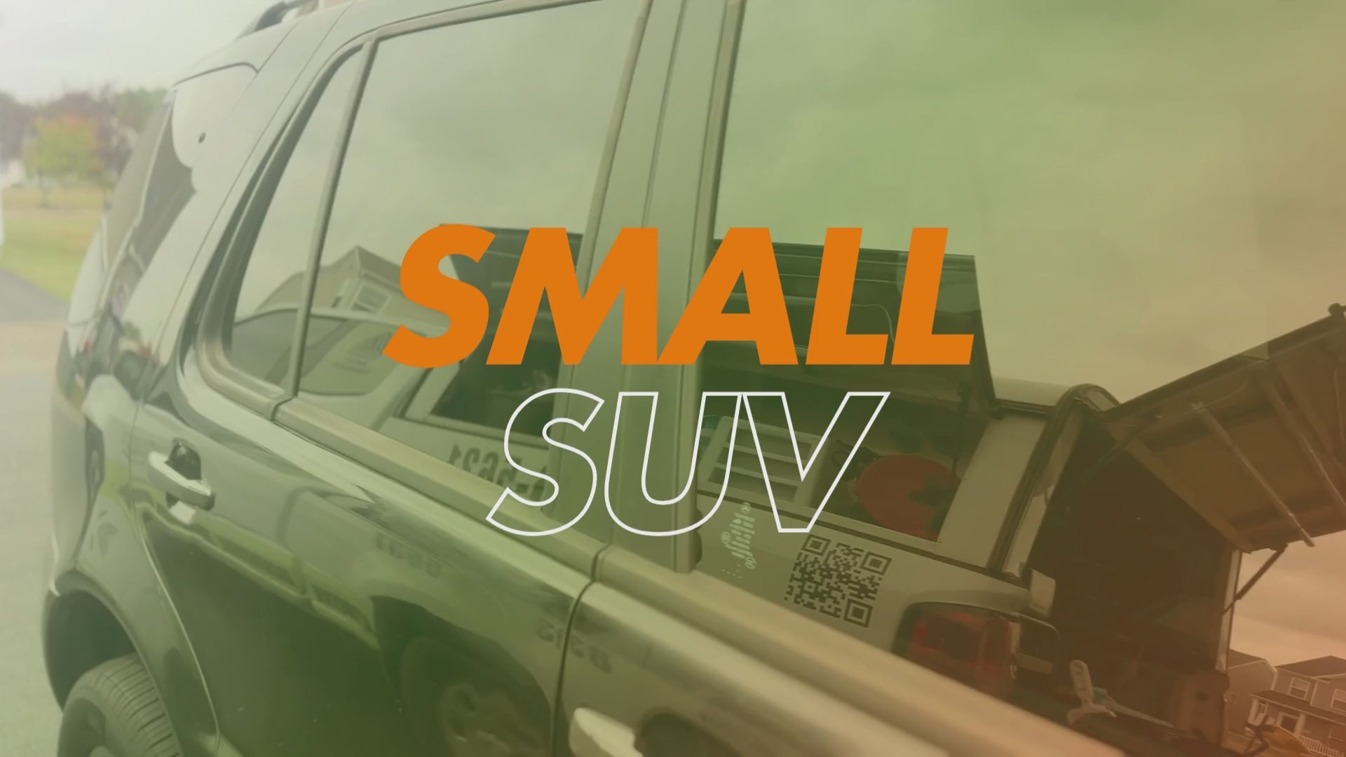 Small SUV window tinting