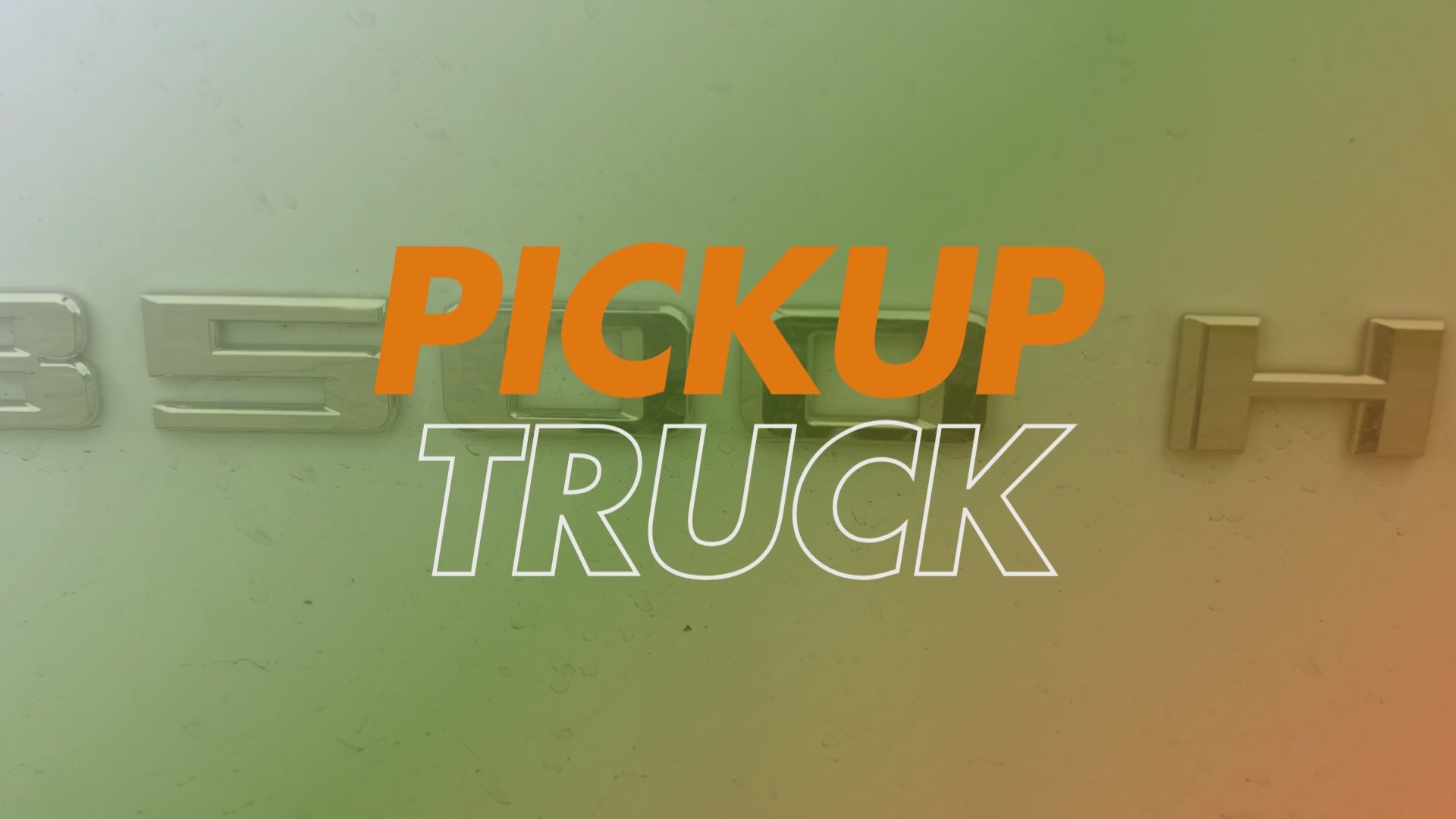 Pickup Truck Tinting Service