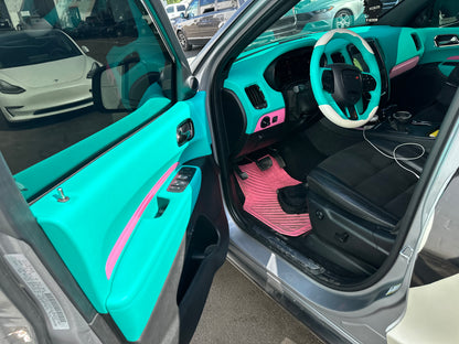 Custom Blue and pink